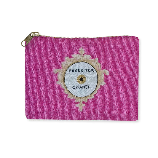 Large Beaded Bag- Press for Chanel