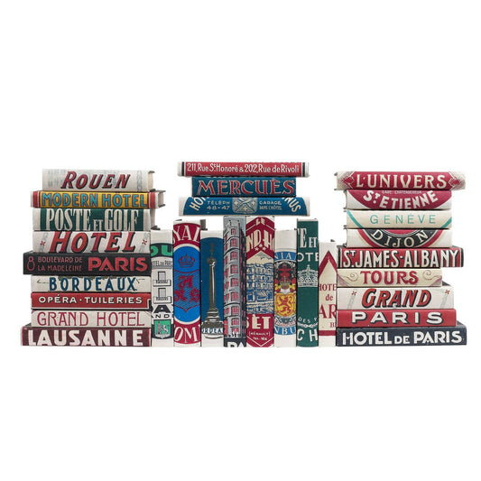 Vintage Hotel Labels Series I / Off-White Cover / 7.5-9.5