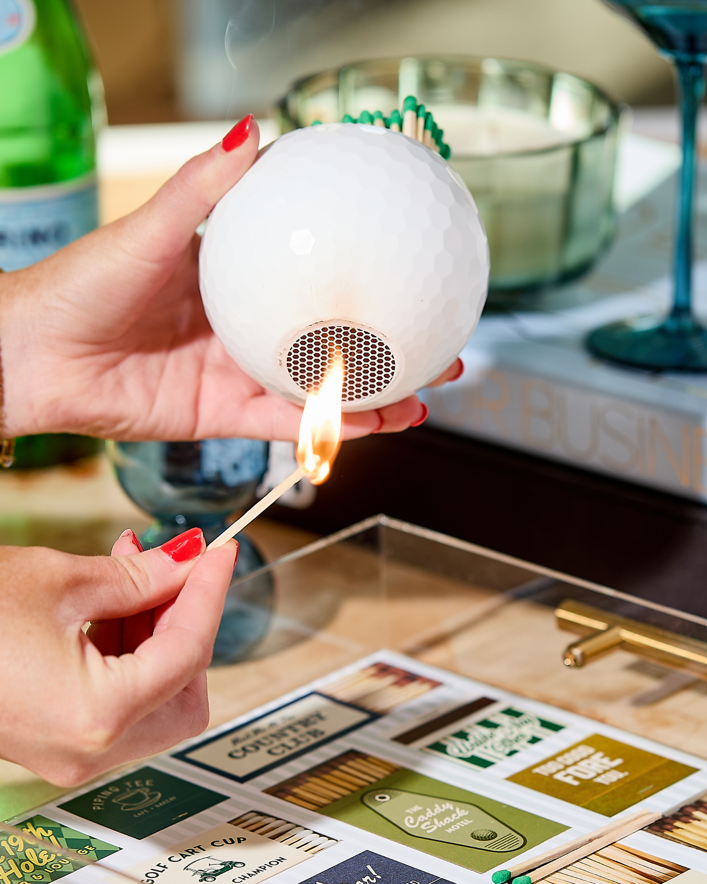 Golf Match Striker - Green Matches