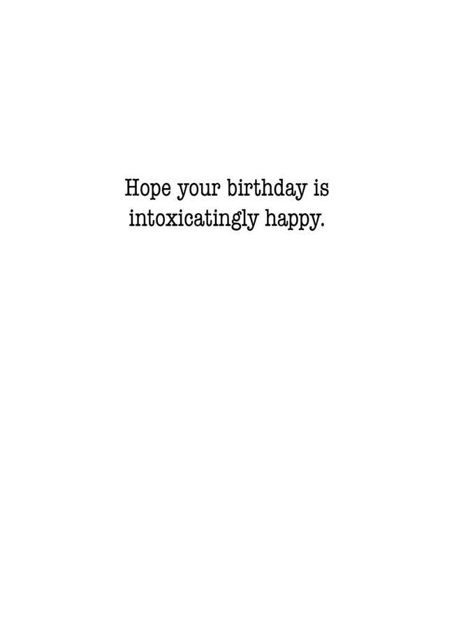 Birthday Card (Stop Drinking)