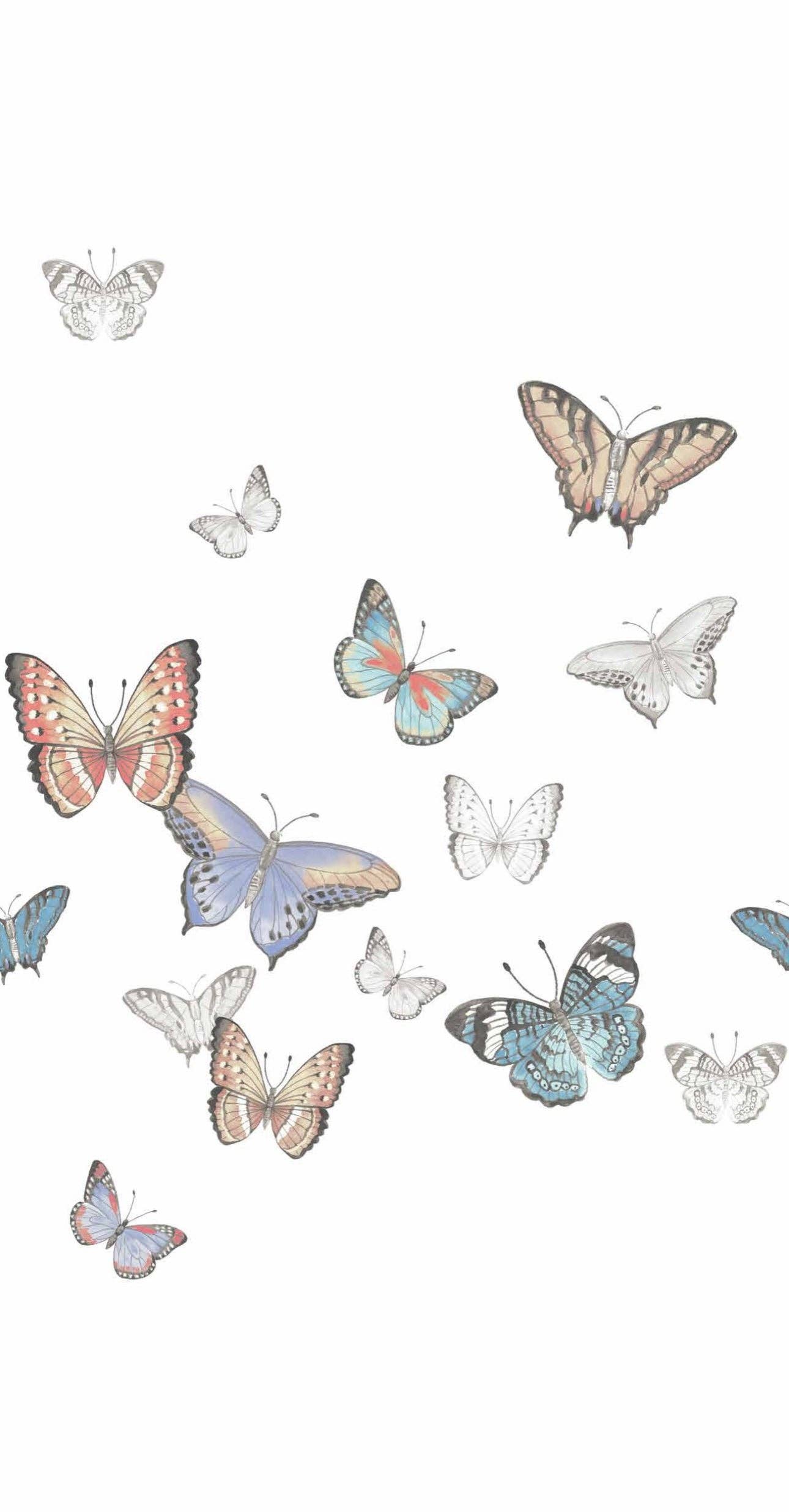 Butterflies - Printed Guest Towel/Napkin - Thumbnail 4