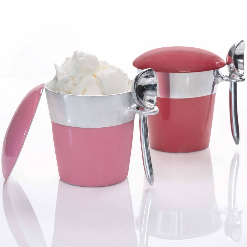 Pint Ice Cream Server Set - Rose Pink