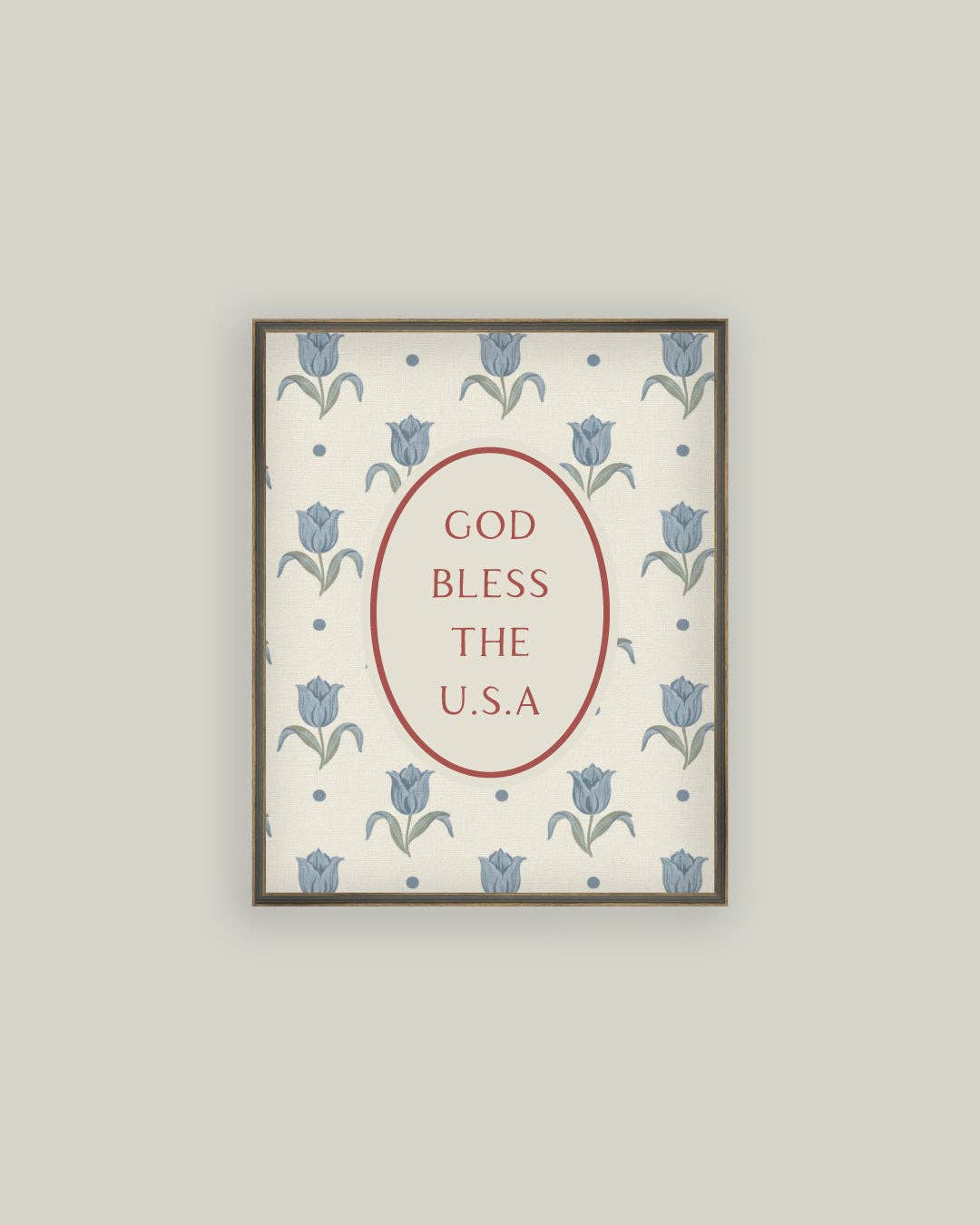 God Bless The Usa in Art