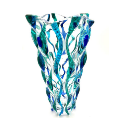 Samba Aqua Vase from Italy