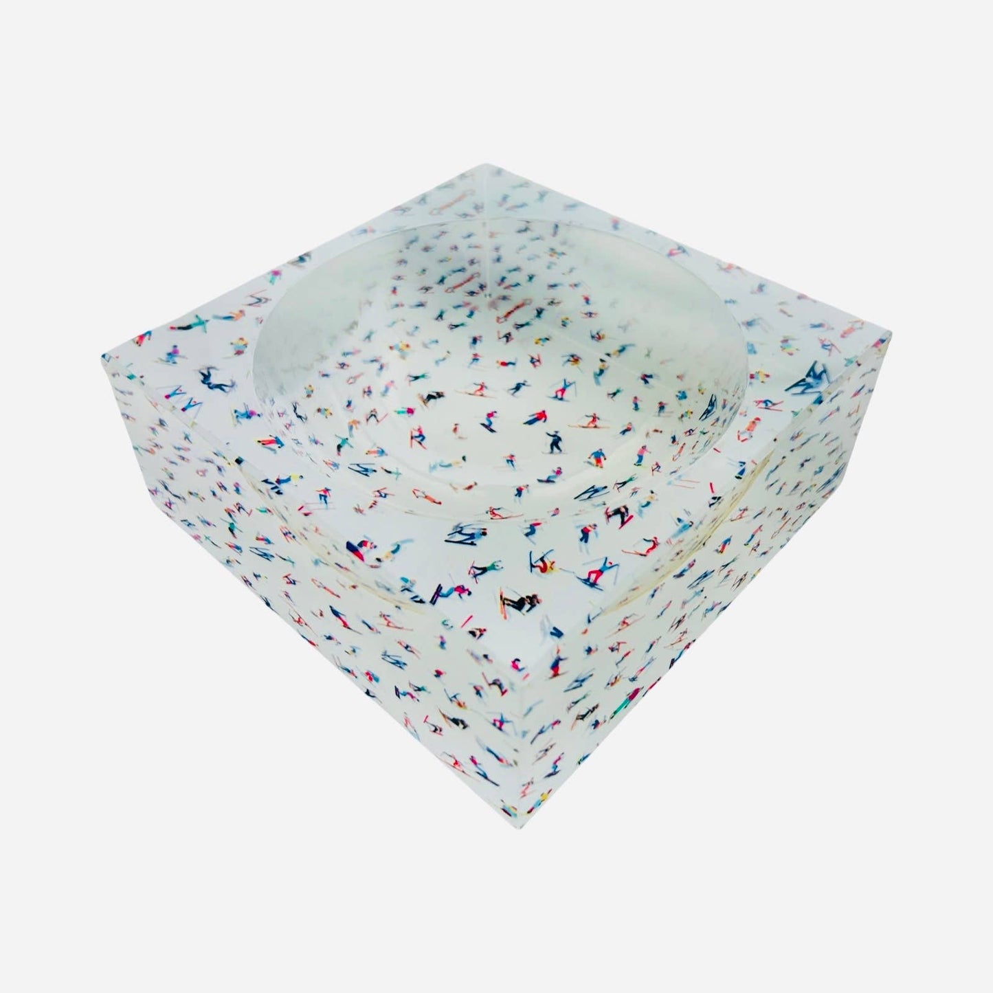 Aura Acrylic Bowl, Ski Jump