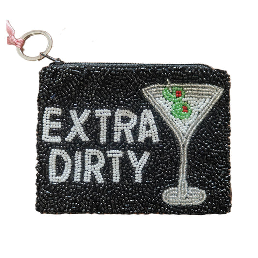 Coin Purse- Extra Dirty- Martini Cup