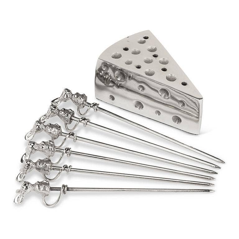 6 Piece Mouse Pick with Holder-3"L