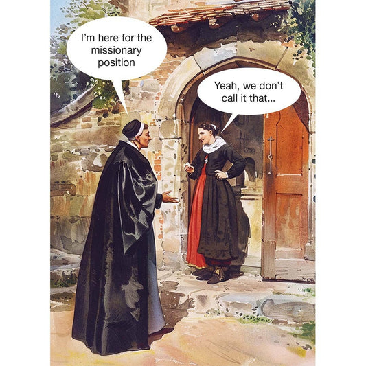 5x7" Missionary Position Card