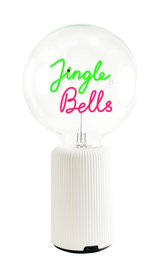 Message in the Bulb with Base (Jingle Bells)