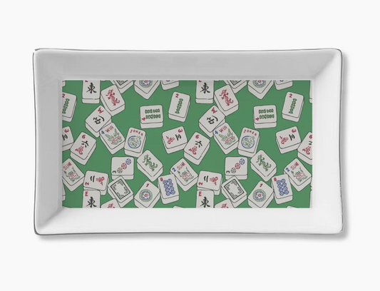 Ceramic Tray - Mahjong