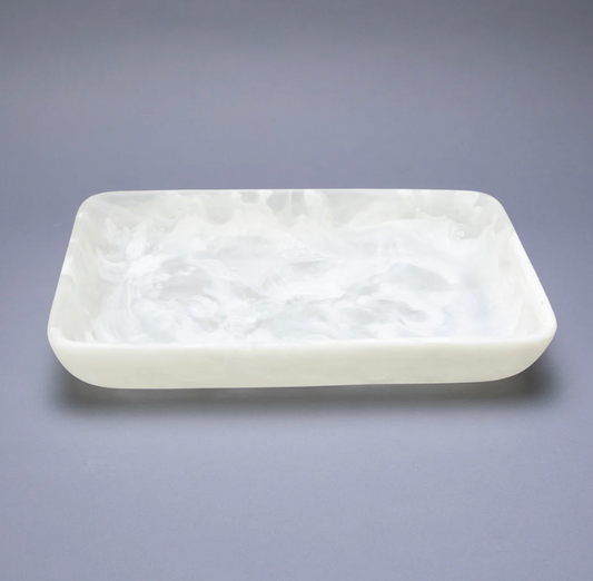 Square Resin Tray by Nashi (Medium or Large)