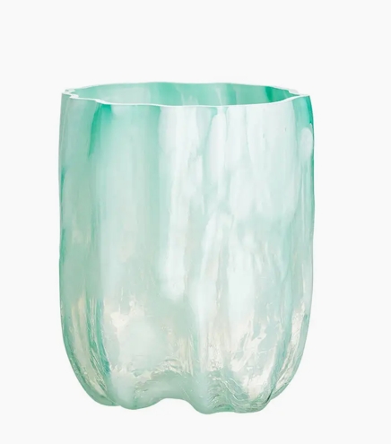 Crackle Vase Jade Green, Large
