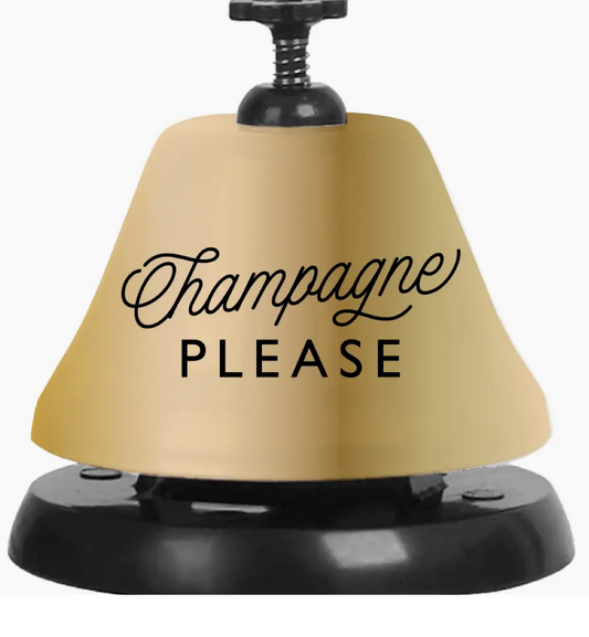 Desk Bell- Champagne Please