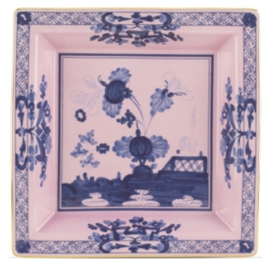 Oriente Italiano Square Change Tray- Azalea