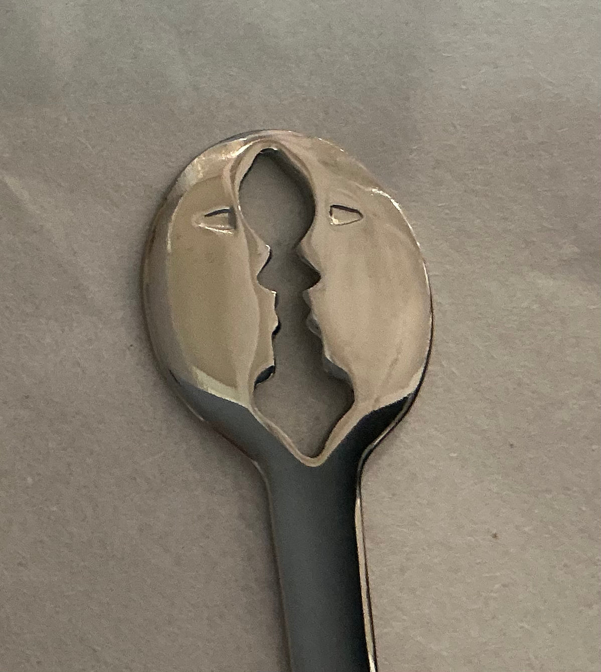 Kiss- Miniature Serving Spoon (Silver Plated) Each Spoon Sold Separately