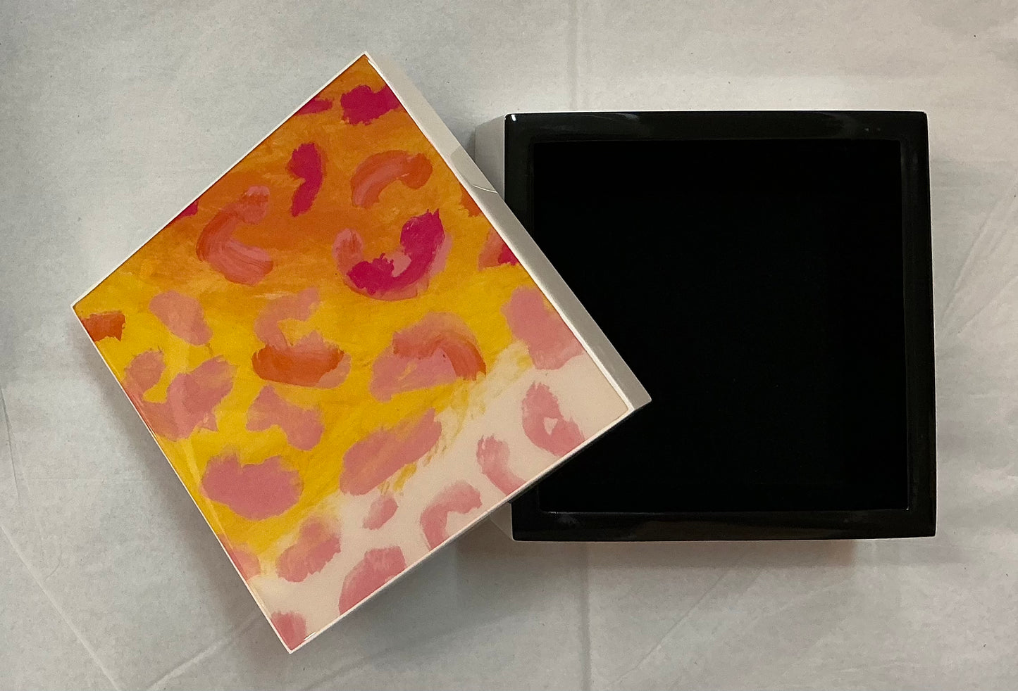 Donald Roberson Lacquered Square Box