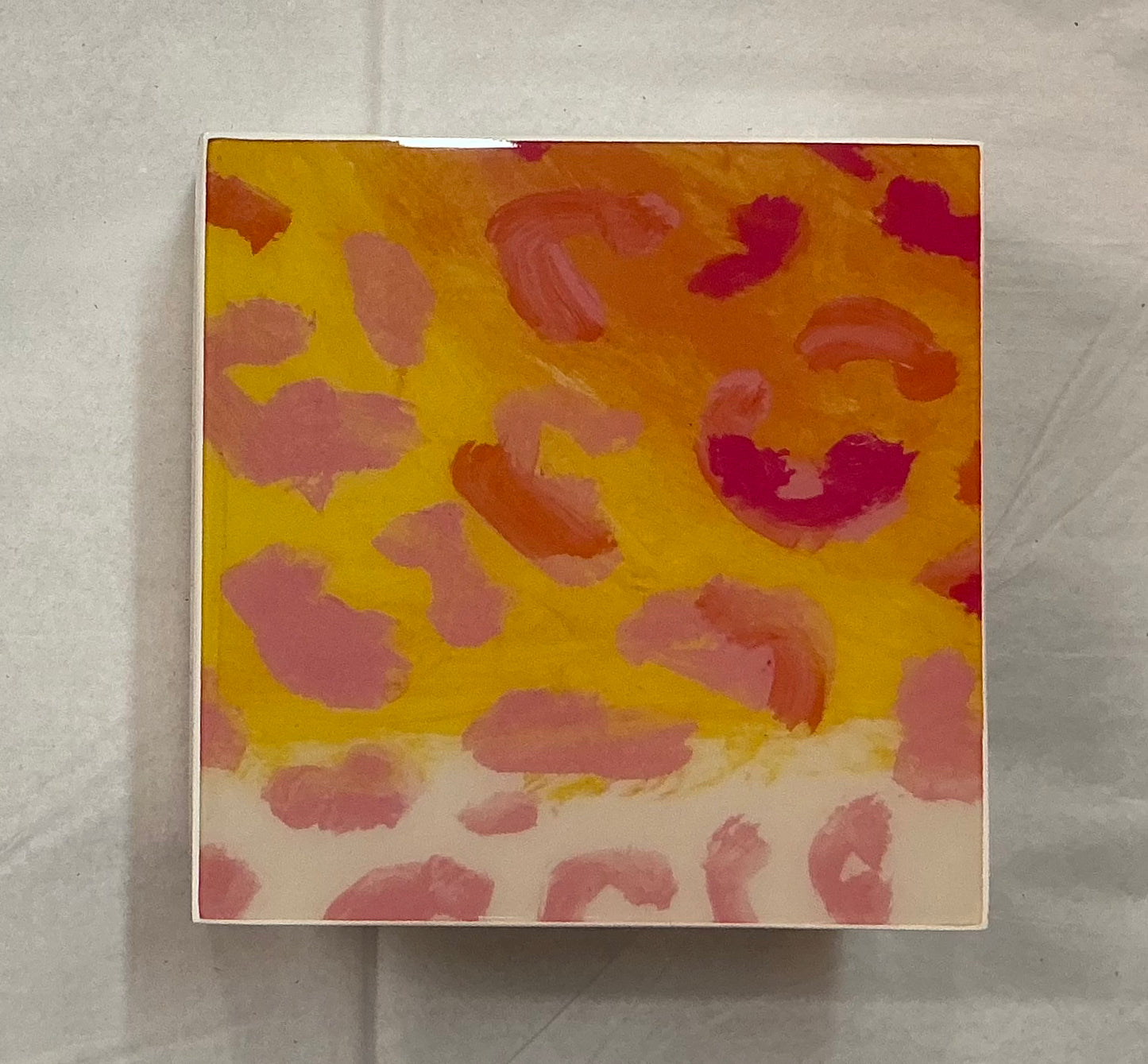 Donald Roberson Lacquered Square Box