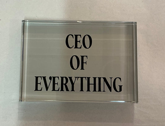 Glass Block Vibe- CEO of Everything *Exclusive to Code Blue*