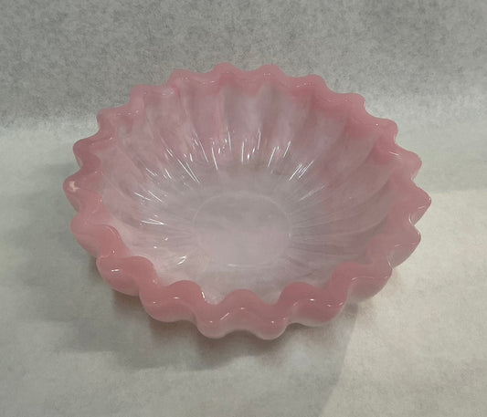 The Clari Fluted Decorative Resin Bowl