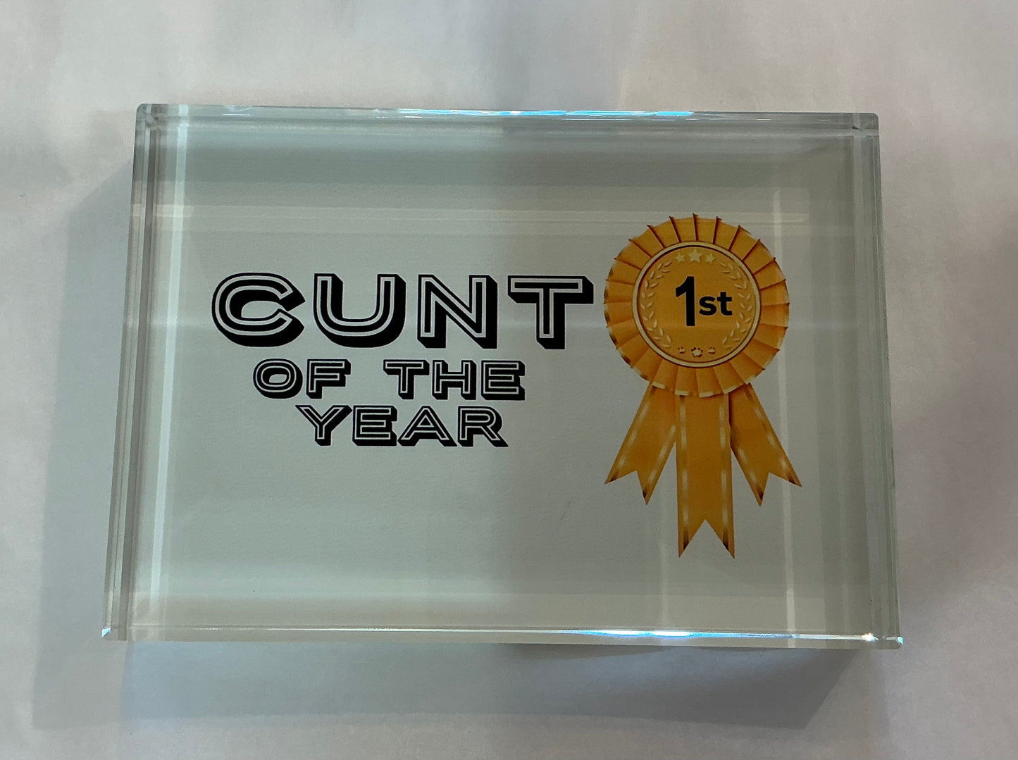 Glass Block Vibe- C*nt of the Year *Exclusive to Code Blue*