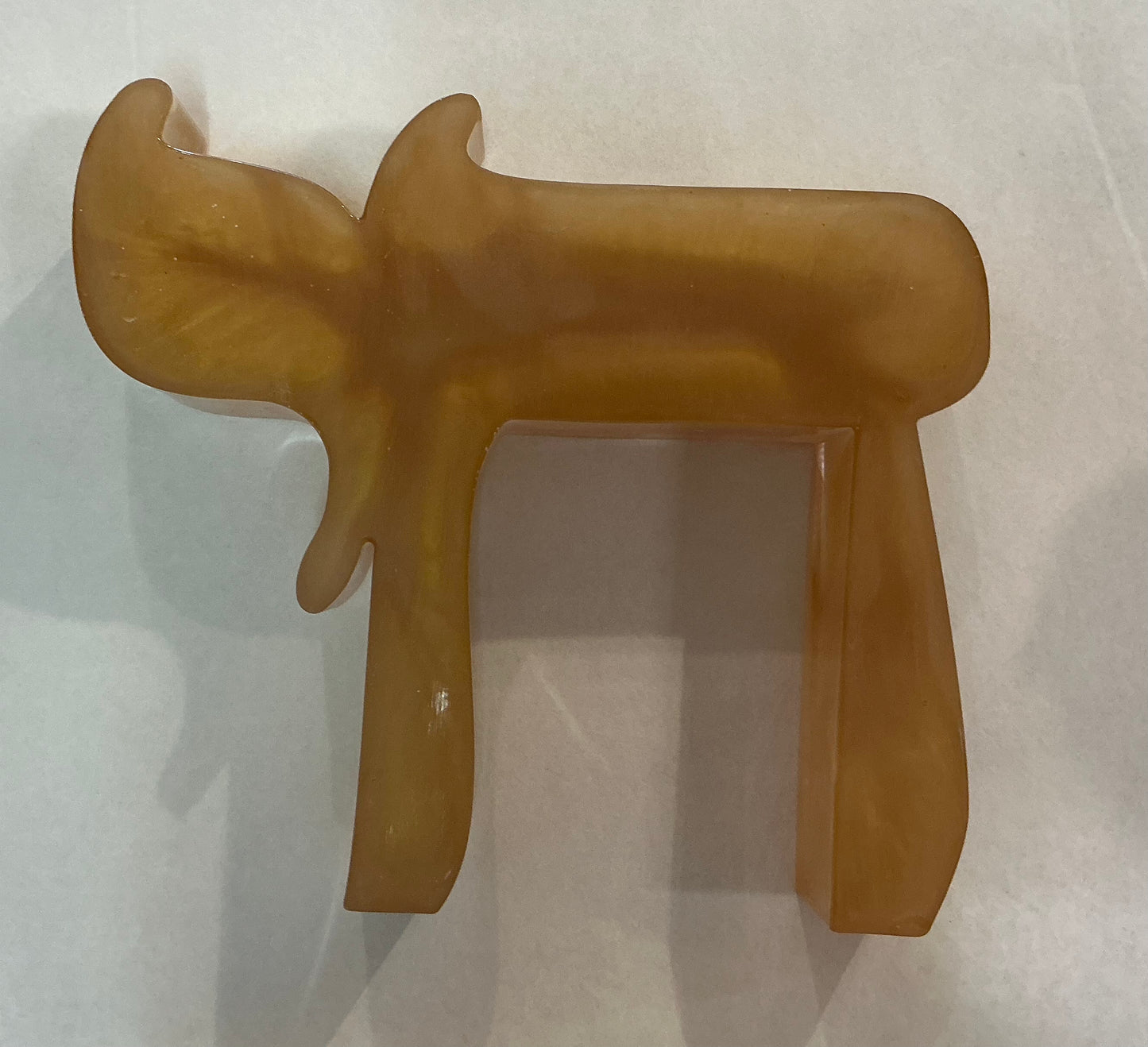 Large Chai Sculpture in Resin