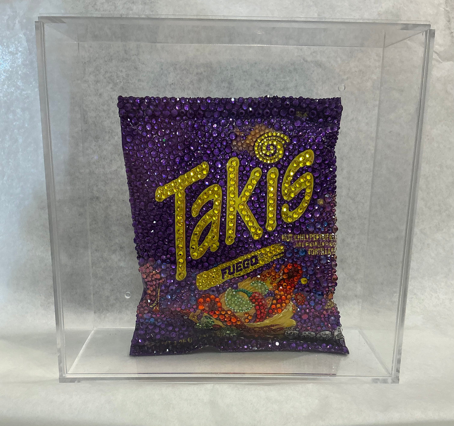Crystal Embellished Takis Bag (One of a Kind)