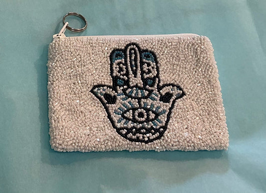 Hamsa Coin Purse