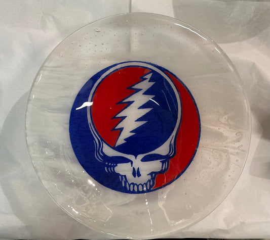 Grateful Dead “Steal Your Face” Glass Bowl (Exclusive)