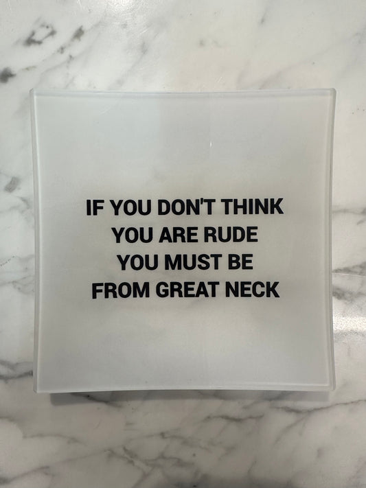 Fun Trinket Dishes from our "Ruthless Collection" *Exclusive* Great Neck