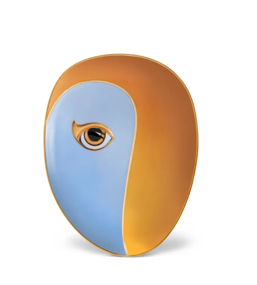 L’Objet Lito Vide Poche, Orange & Blue Trinket Tray