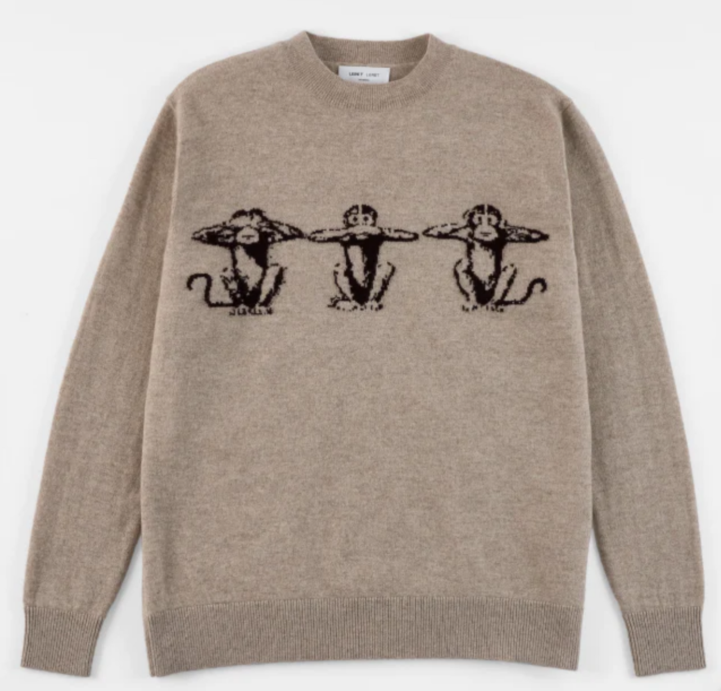 LERET LERET CREWNECK CASHMERE SWEATER