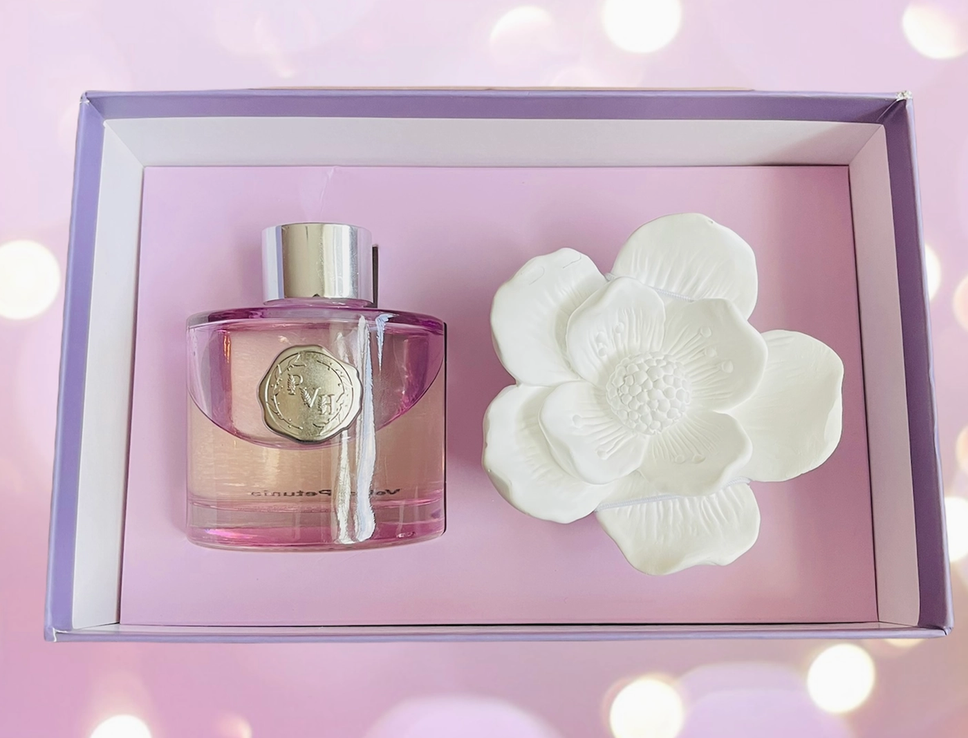 Magnolia Flower Diffuser Gift Set