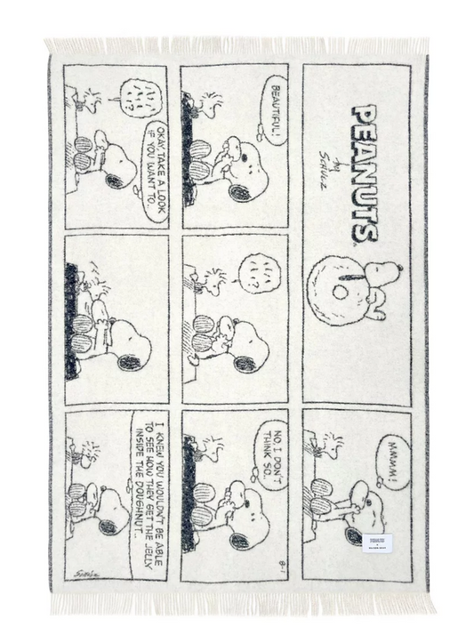 Peanuts Comic Strip Blanket