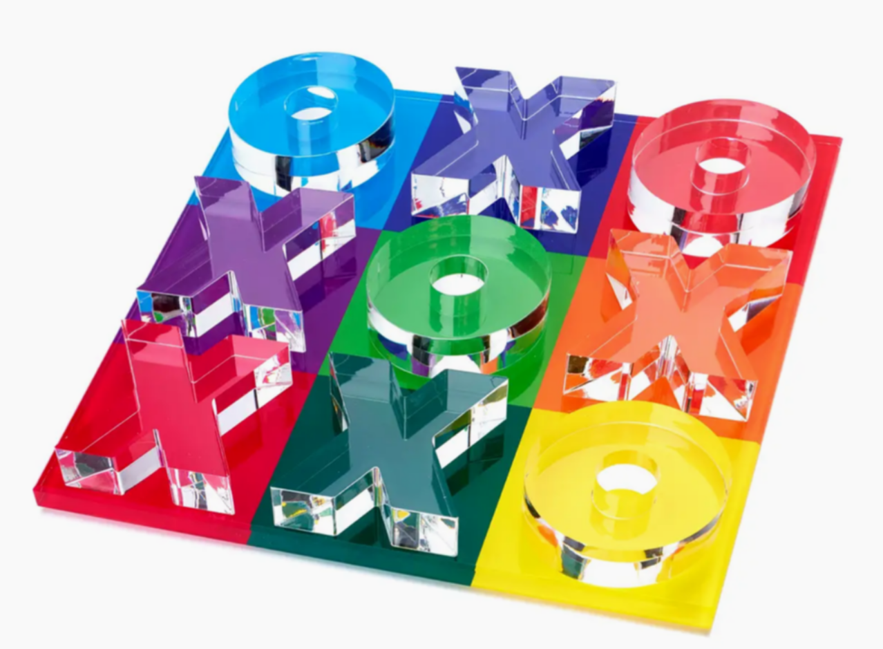 Mini Tic Tac Toe - Multicolored