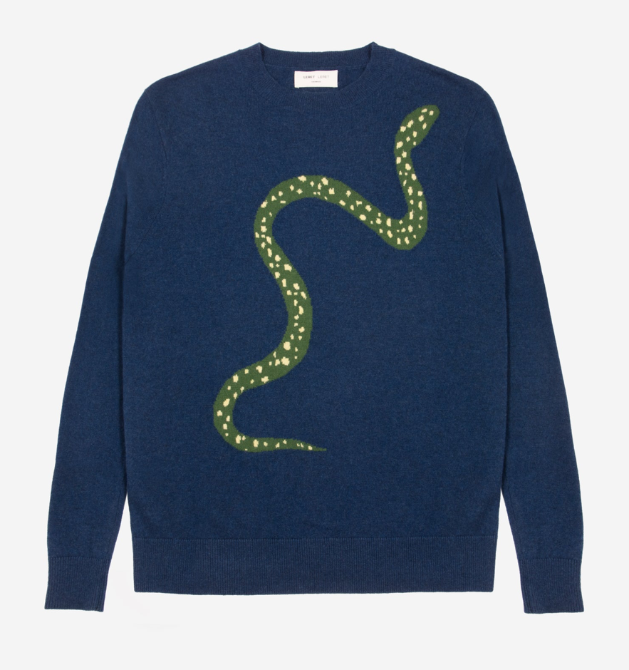 LERET LERET CREWNECK CASHMERE SWEATER