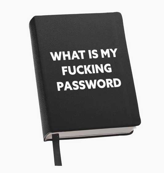 Journal (Black) - What is my F*cking Password?