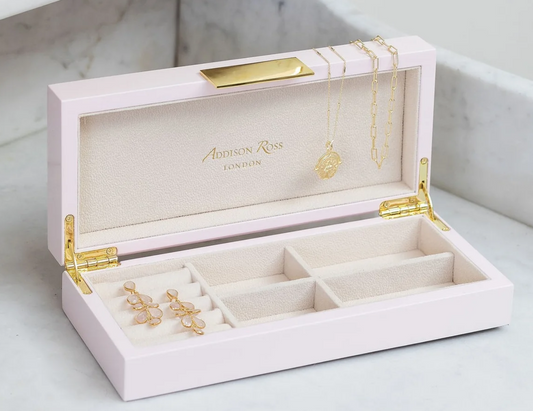 Pink and Gold 4x9 Lacquered Box