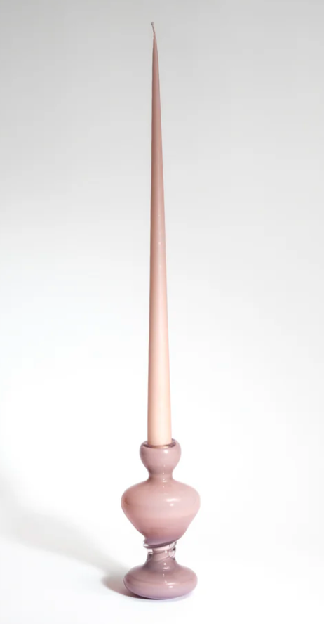 Candle Holder Medi - Plum