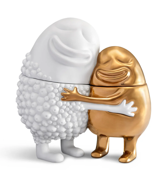 Haas Huggers Box-White/Gold