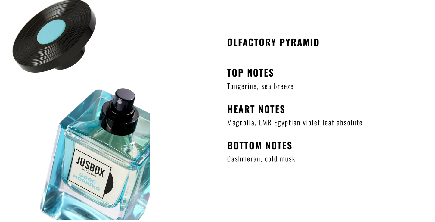 GOOD MORNING Eau de parfum by JUSBOX