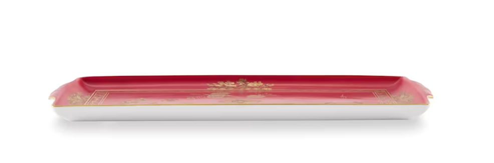Oriente Italiano Large Rectangular Tray - Rubrum