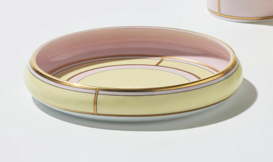Diva Round Change Tray - Giallo