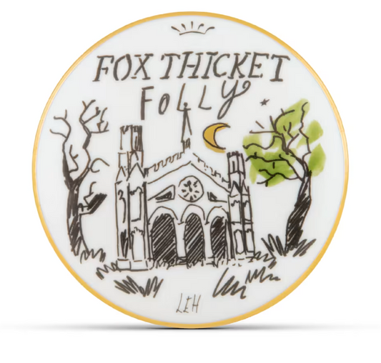 Profumi Luchino Decorative Plate - Fox Thicket Folly