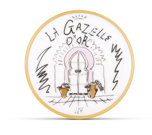 Profumi Luchino Decorative Plate - La Gazelle D'or
