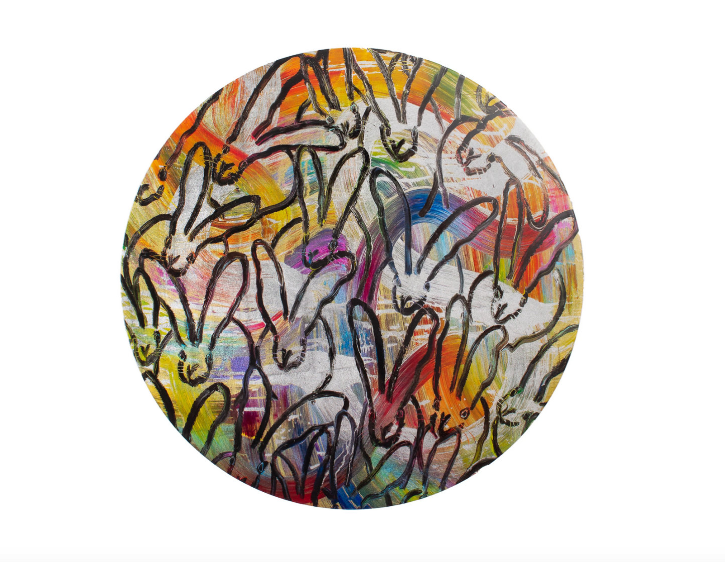 Totem Bunnies Lacquer Placemat