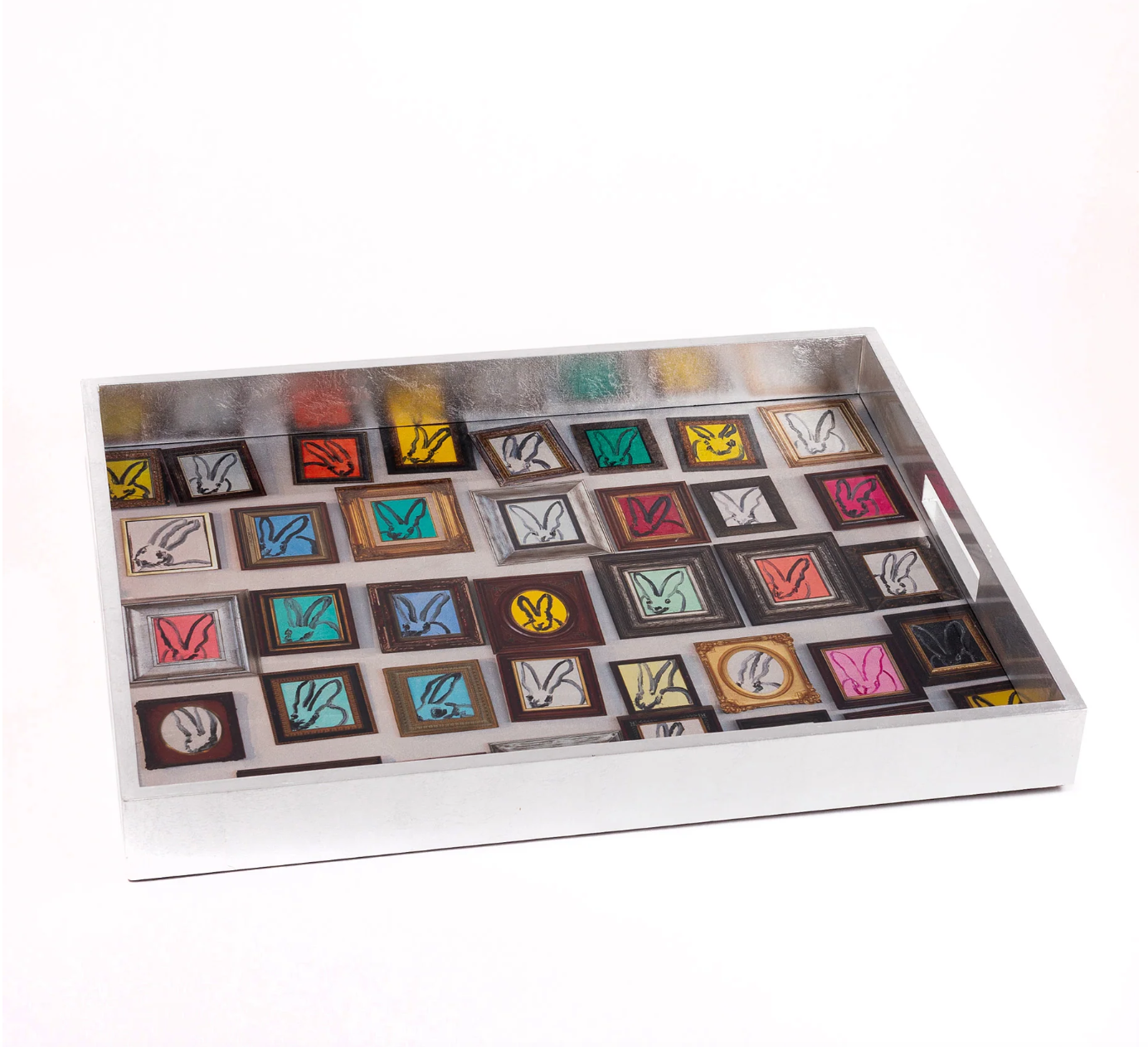 Hunt's Studio Silver Leaf Tray