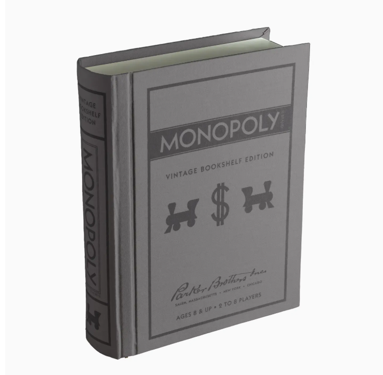 Monopoly Vintage Bookshelf Edition