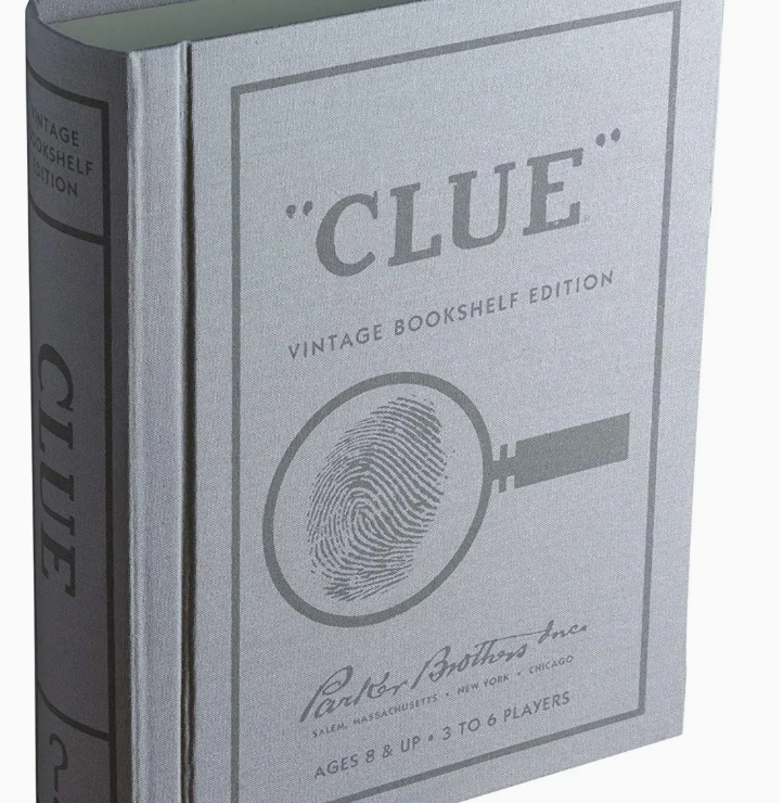 Clue Vintage Bookshelf Edition