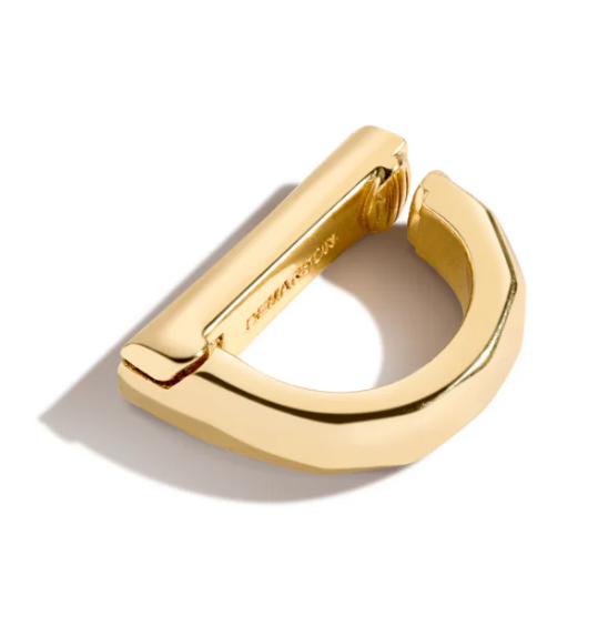 Dara Ear Cuff in 10K Shiny Gold