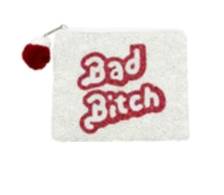 Bad Bitch Beaded Coin Purse